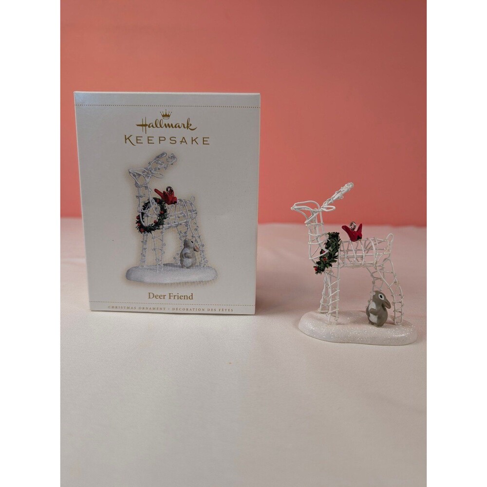 Hallmark Keepsake Christmas Ornament Deer Friend 2006
